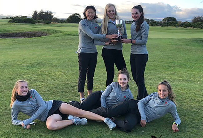 2019 Winning Girls' International Team v Scotland