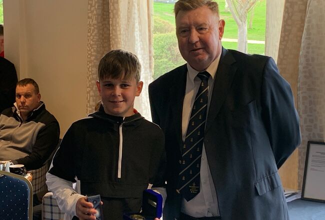 2022 Gloucestershire U16 and Overall Gross Champion