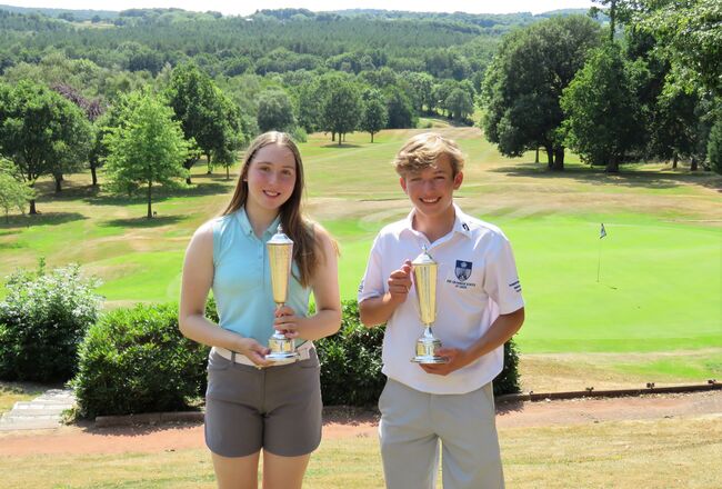 2022 ESGA Under-16 National Champions at Chesterfield GC